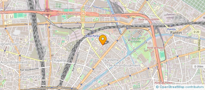 localisation de l'entreprise NO FEAR ASSOCIATION  PARIS