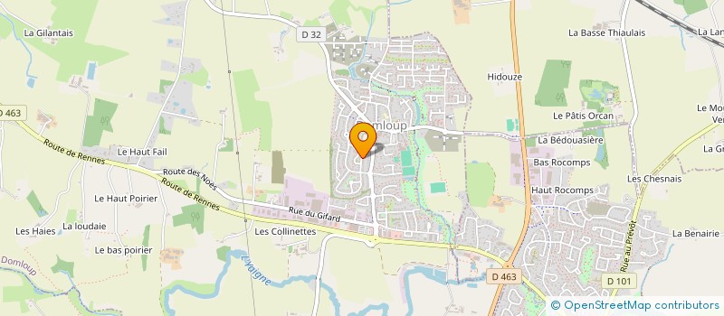 localisation de l'entreprise NO FUN BABY  DOMLOUP