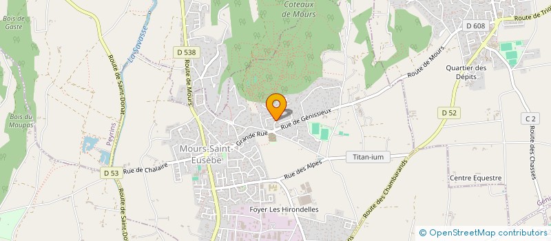 localisation de l'entreprise NO JUTSU  MOURS-SAINT-EUSEBE