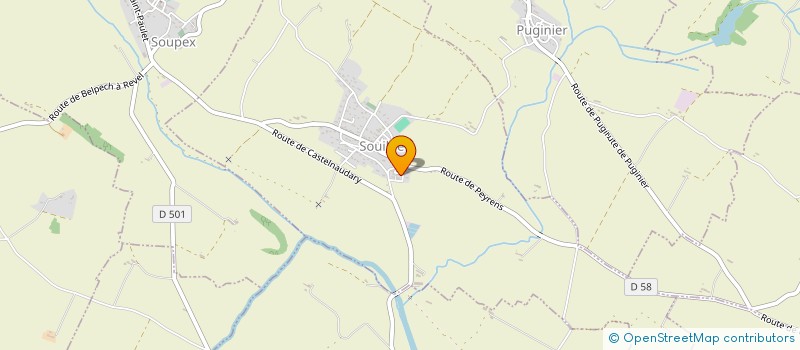 localisation de l'entreprise NO KILL CARP' CHAURIEN  SOUILHE