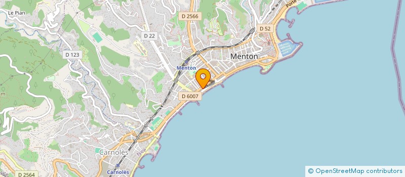 localisation de l'entreprise NO KILL PECHE à MENTON