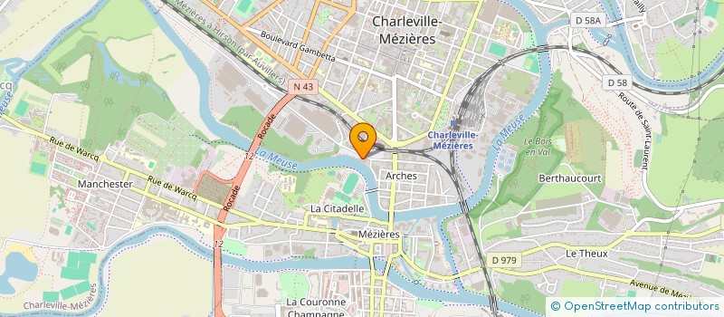 localisation de l'entreprise NO LIMIT à CHARLEVILLE-MEZIERES