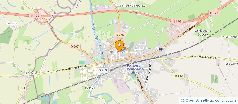 localisation de l'entreprise NO LIMIT  PONTORSON