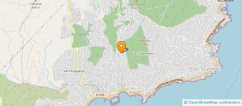 localisation de l'entreprise NO LIMIT  ROQUEBRUNE-SUR-ARGENS