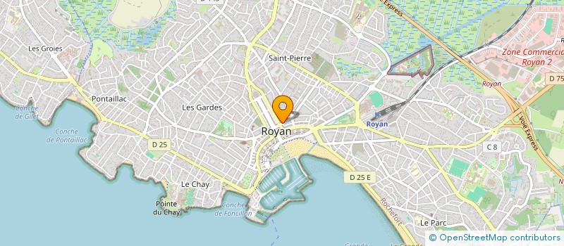 localisation de l'entreprise NO LIMIT LA ROCHELLE 2  LA ROCHELLE