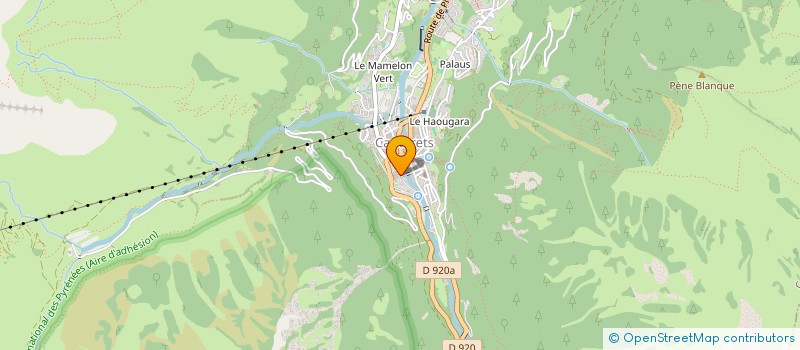 localisation de l'entreprise NO LIMITS à CAUTERETS
