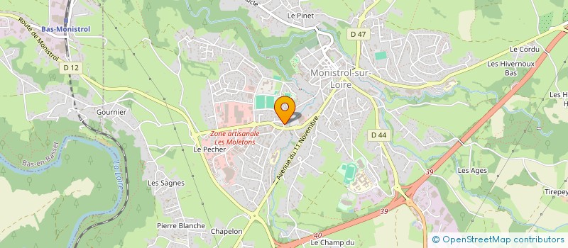 localisation de l'entreprise NO'LIMITS STREET FOOD  MONISTROL-SUR-LOIRE