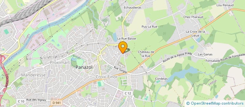 localisation de l'entreprise NO LIMITT à PANAZOL