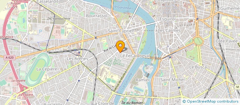 localisation de l'entreprise NO LOVE NATION à TOULOUSE