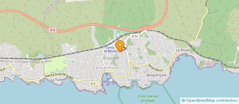 localisation de l'entreprise NO LYANZA  CARRY-LE-ROUET