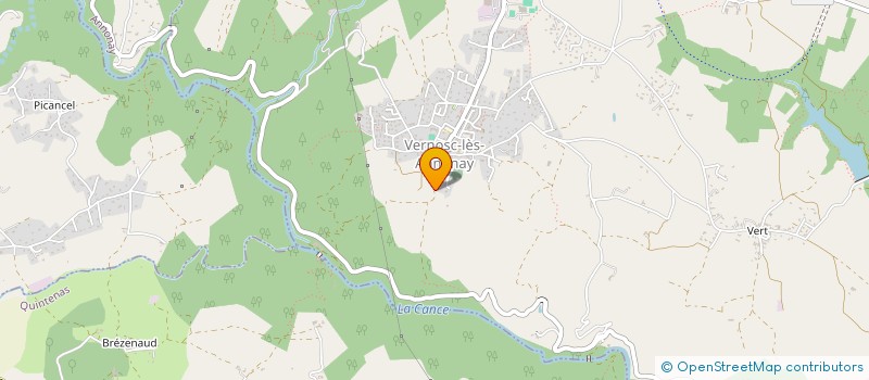 localisation de l'entreprise NO.MA.DE.  VERNOSC-LES-ANNONAY