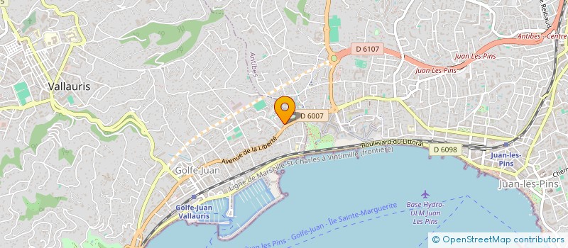 localisation de l'entreprise NO-MAD à VALLAURIS