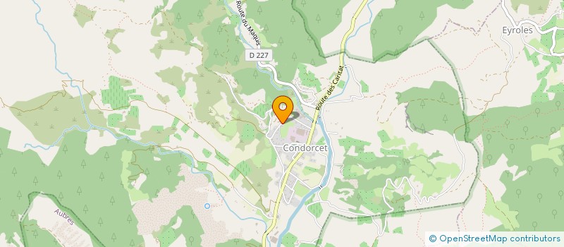 localisation de l'entreprise NO MAD'ARTS  AUBRES