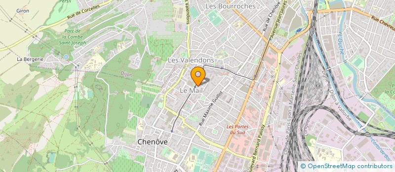 localisation de l'entreprise NO MAN'S LAND  CHENOVE