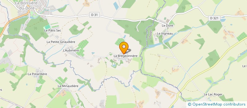 localisation de l'entreprise NO MAN'S LAND IND.  LA BOISSIERE-DU-DORE