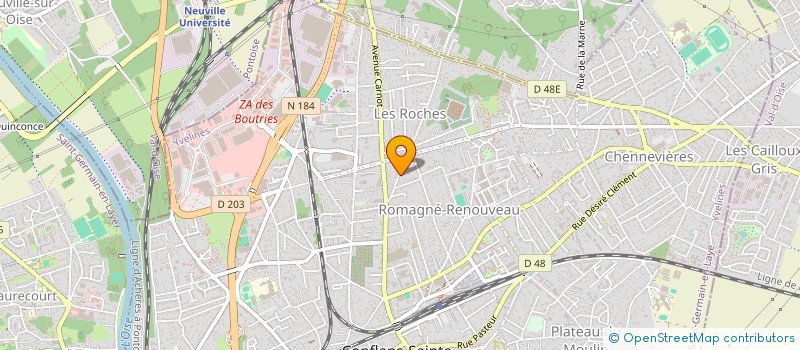 localisation de l'entreprise NO MAP  CONFLANS-SAINTE-HONORINE