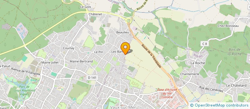 localisation de l'entreprise NO MILK TODAY  SAINT-PALAIS-SUR-MER