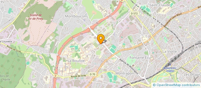 localisation de l'entreprise NO MONKEY BUSINESS à BESANCON
