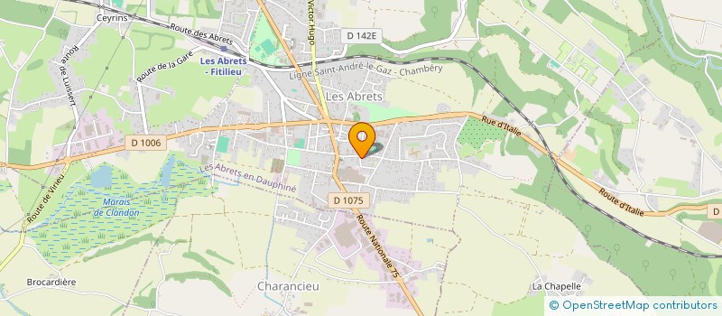 localisation de l'entreprise NO NAME  LES ABRETS-EN-DAUPHINE