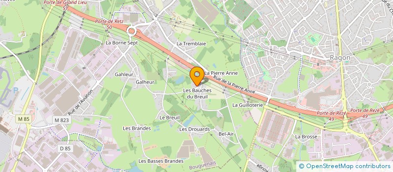 localisation de l'entreprise NO ONE GAMES  BOUGUENAIS