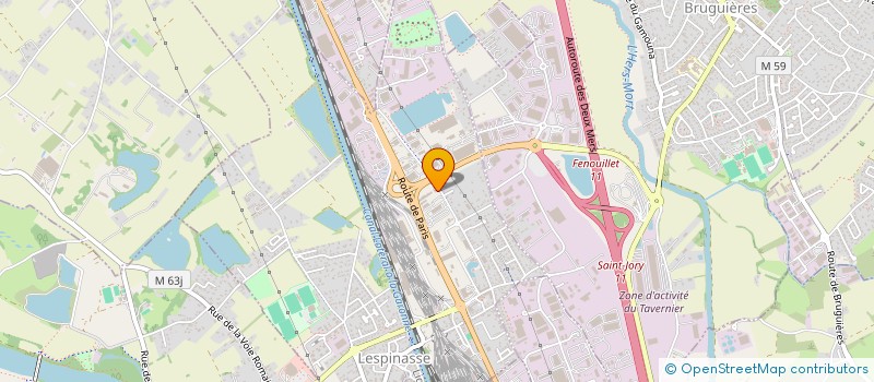 localisation de l'entreprise NO PROBLEM QUARTET  FENOUILLET