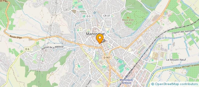 localisation de l'entreprise NO RISK à MANOSQUE