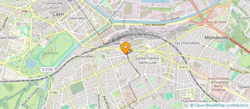 localisation de l'entreprise NO RULES à CAEN