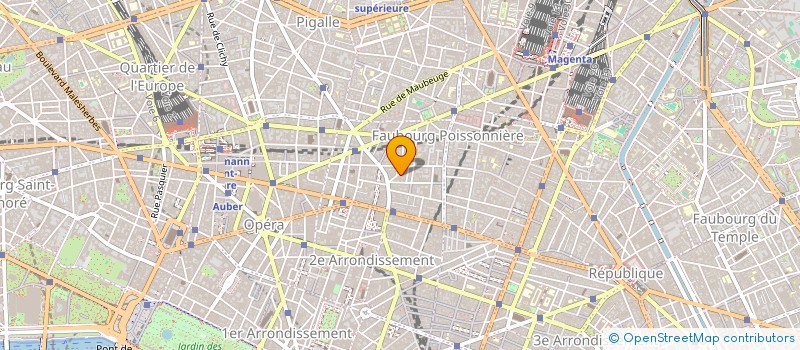 localisation de l'entreprise NO SMOKING  PARIS