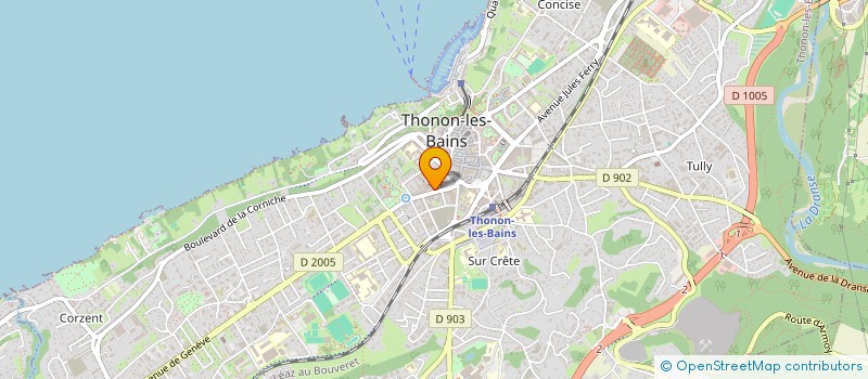 localisation de l'entreprise NO SOUCY à THONON-LES-BAINS
