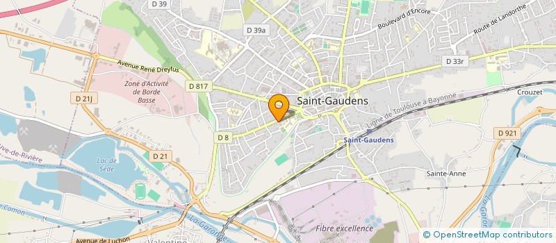 localisation de l'entreprise NO STRESS  SAINT-GAUDENS