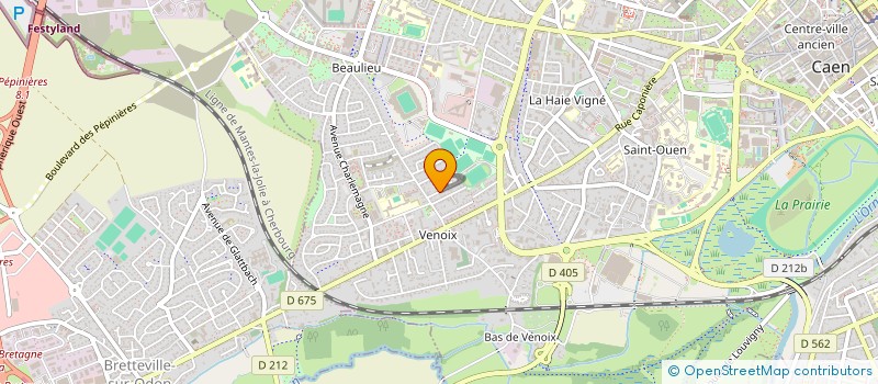 localisation de l'entreprise NO STRUCTURE à CAEN