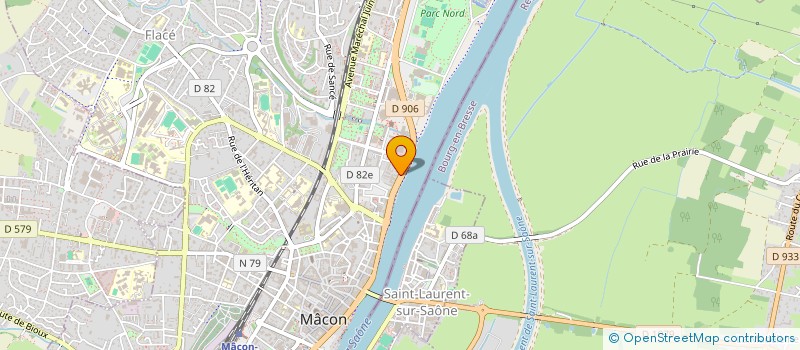 localisation de l'entreprise NO STYLE à MACON