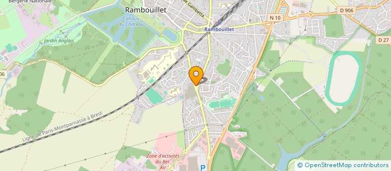localisation de l'entreprise NO TIME EVENTS  RAMBOUILLET