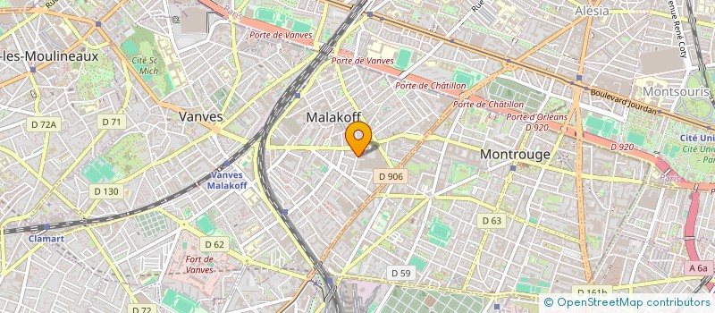 localisation de l'entreprise NO TIME FILMS à MALAKOFF