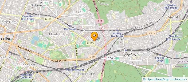 localisation de l'entreprise NO TIME SERVICES à VERSAILLES