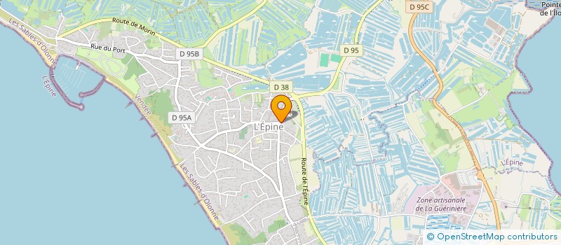 localisation de l'entreprise NO'VELO  L'EPINE