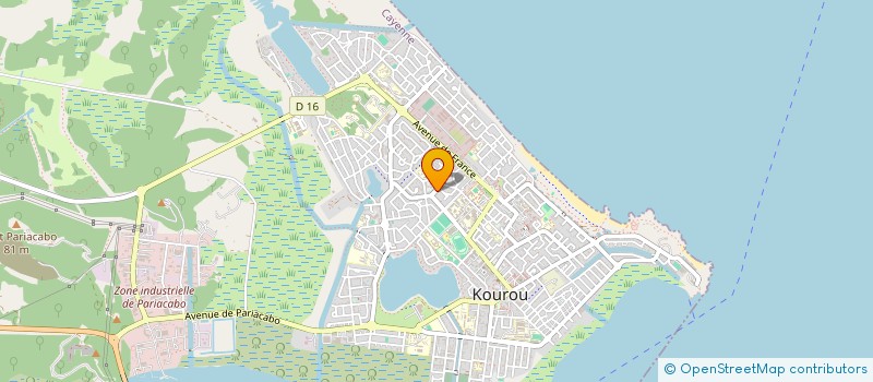 localisation de l'entreprise NO-ZONE à KOUROU