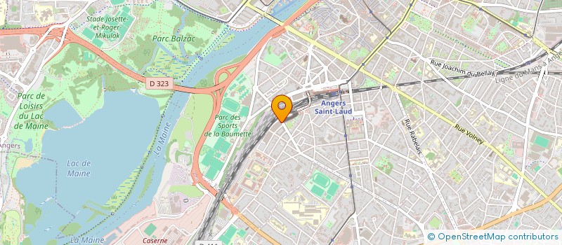 localisation de l'entreprise NO1NOGEA  ANGERS