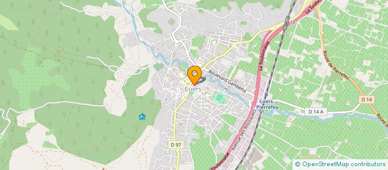 localisation de l'entreprise NO3 DE LA PLACE  CUERS