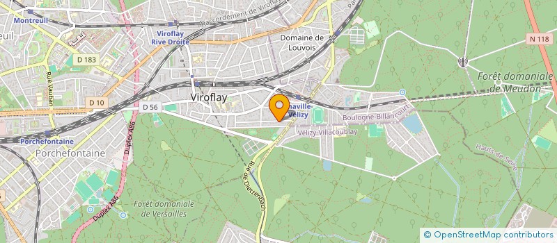 localisation de l'entreprise NO6I  VIROFLAY