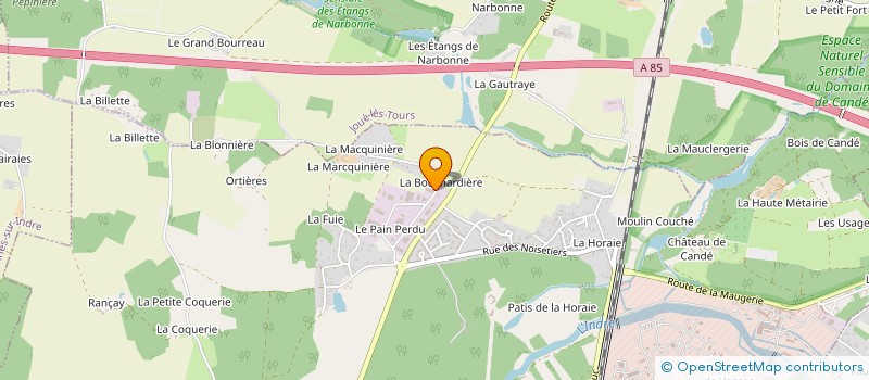 localisation de l'entreprise NOA  MONTS