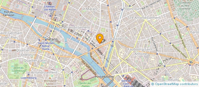 localisation de l'entreprise NOA à PARIS