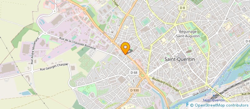 localisation de l'entreprise NOA à SAINT-QUENTIN