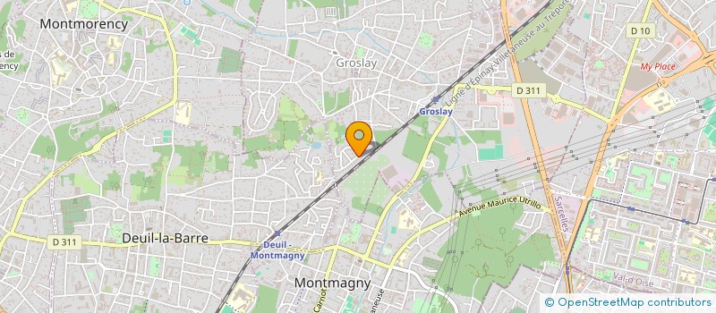 localisation de l'entreprise NOA  GROSLAY