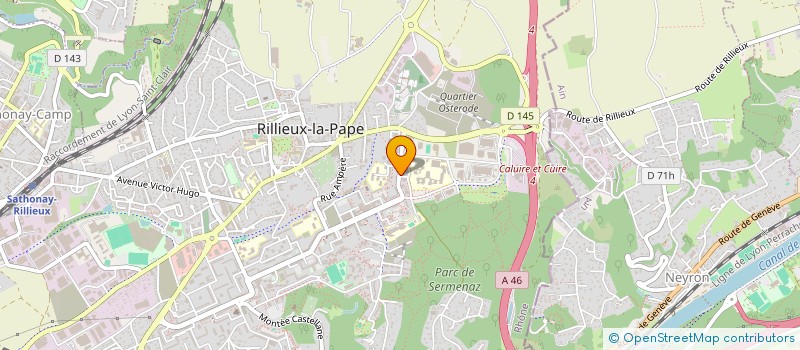 localisation de l'entreprise NOA à RILLIEUX-LA-PAPE