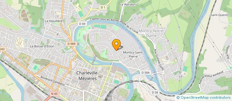 localisation de l'entreprise NOA à CHARLEVILLE-MEZIERES
