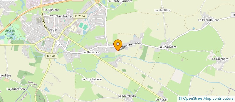 localisation de l'entreprise NOA à LEGE
