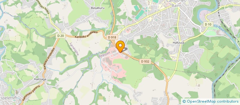 localisation de l'entreprise NOA  ITXASSOU