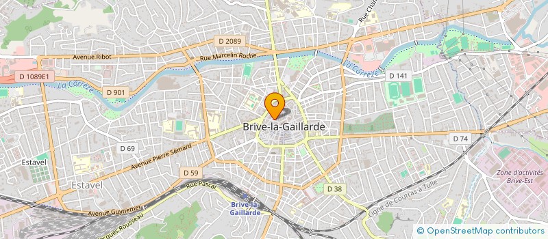 localisation de l'entreprise NOA à BRIVE-LA-GAILLARDE