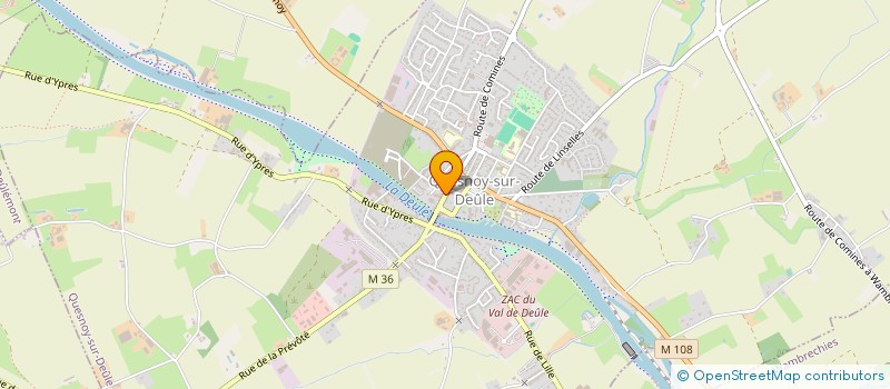 localisation de l'entreprise NOA à QUESNOY-SUR-DEULE
